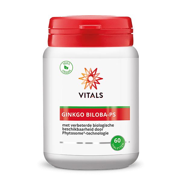 Foto van Vitals ginkgo biloba ps 480mg