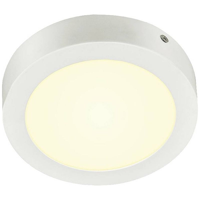 Foto van Slv 1003015 senser 18 led-plafondlamp led vast ingebouwd 12 w wit