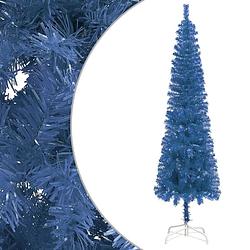 Foto van Vidaxl kerstboom smal 120 cm blauw