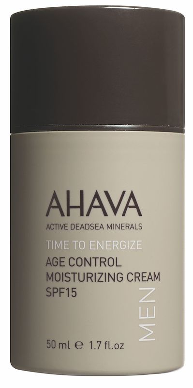 Foto van Ahava men time to energize age control moisturizing cream spf15