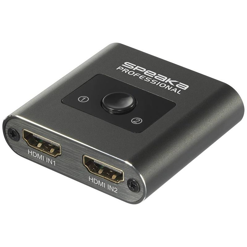 Foto van Speaka professional sp-hsw-231 2 poorten hdmi-switch ultra hd-geschikt 7680 x 4320 pixel