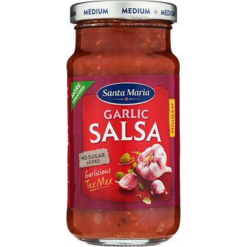 Foto van Santa maria salsa garlic medium 230g bij jumbo