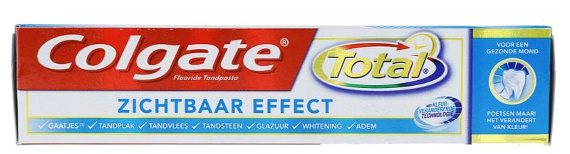 Foto van Colgate total zichtbaar effect tandpasta