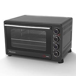 Foto van Turbotronic ev60 elektrische oven - 60 liter - zwart