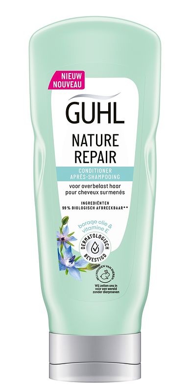 Foto van Guhl nature repair conditioner voor beschadigd haar