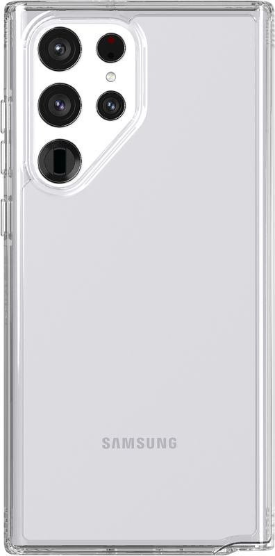 Foto van Tech21 evo clear samsung galaxy s22 ultra back cover transparant