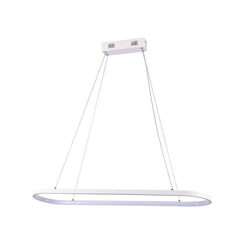 Foto van V-tac vt-7825 designer plafondlampen - designer hanglampen - ip20 - witte behuizing - 24 watt - 2760 lumen - 4000k