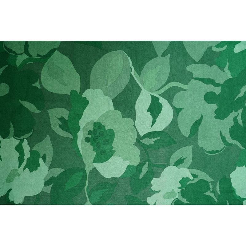 Foto van Zydante swisstech® - overtrek - tcc - green flowers - 200x200/220 + 2*60x70 cm