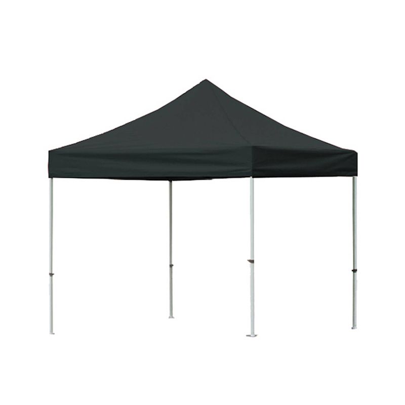 Foto van Easy up 3x3m zwart 40mm (aluminium buizen) zonder zijwanden semi prof partytent opvouwbaar