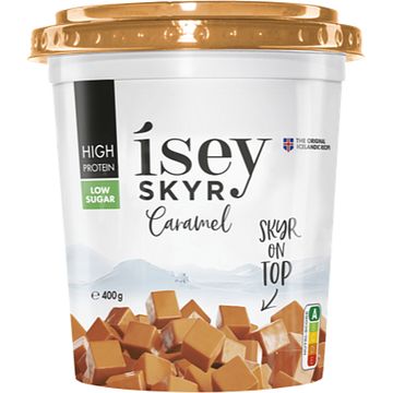 Foto van Ísey skyr on top caramel 400g bij jumbo