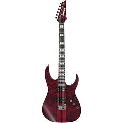 Foto van Ibanez premium rgt1221pb stained wine red low gloss elektrische gitaar met gigbag