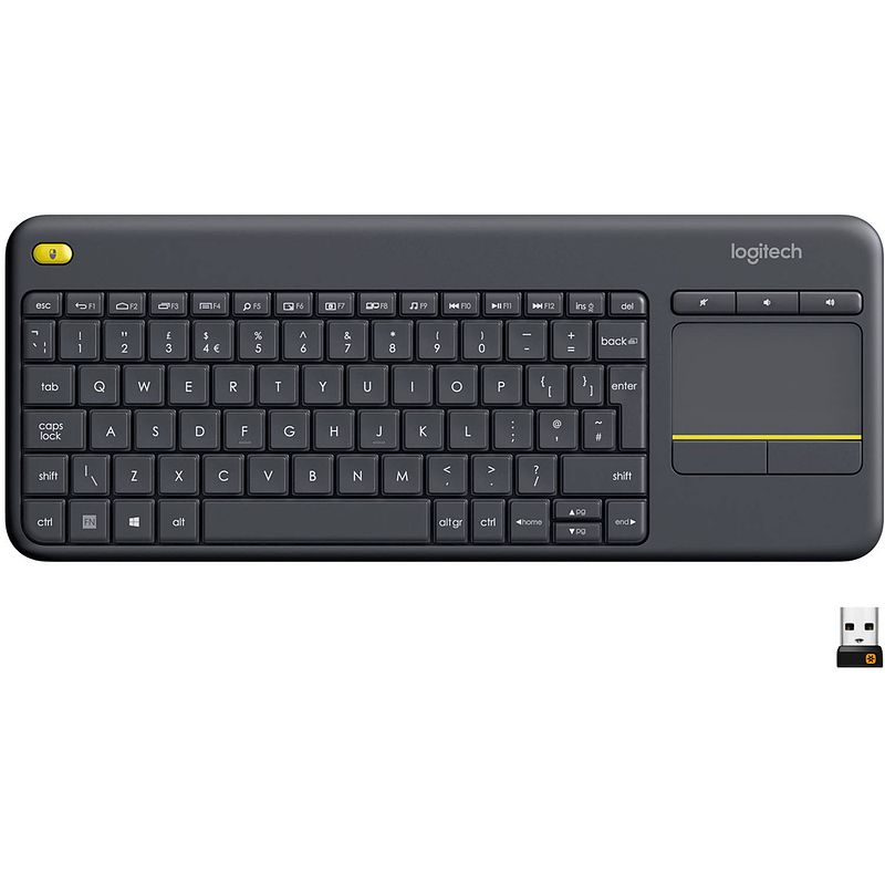 Foto van Wireless touch keyboard k400 plus