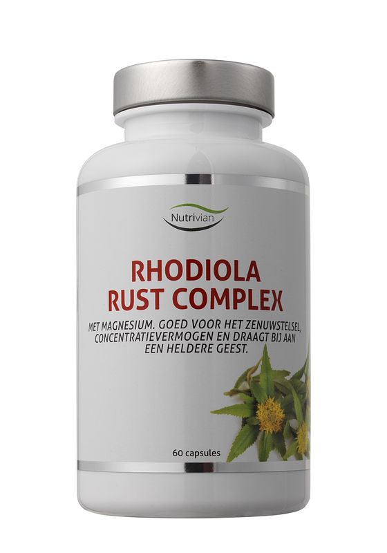 Foto van Nutrivian rhodiola rust complex capsules