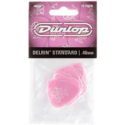 Foto van Dunlop 41p046 delrin 500 pick 0.46 mm plectrum set 12 stuks