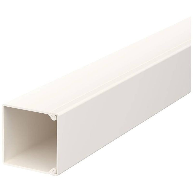 Foto van Obo bettermann 6026427 kabelgoot (l x b x h) 2000 x 25 x 25 mm crème-wit 1 stuk(s)