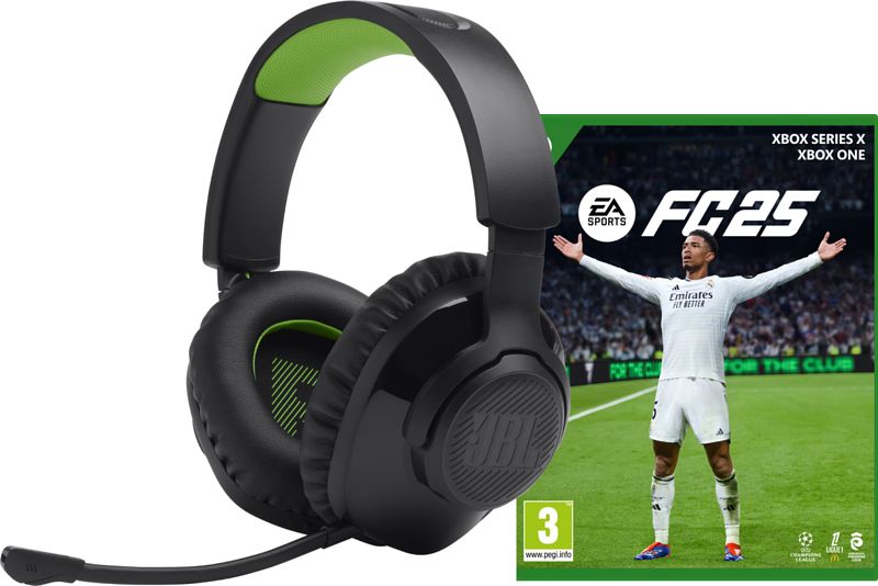 Foto van Jbl quantum 360 x wireless + ea sports fc 25 xbox