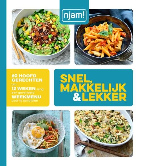 Foto van Njam : snel, makkelijk en lekker - hardcover (9789462776920)