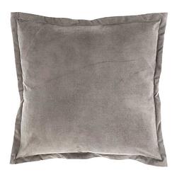 Foto van Unique living - kussen basics - 45x45cm - chateau grey