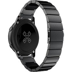 Foto van Smartphoneclip - bandje metaal zwart - voor galaxy watch active (2)