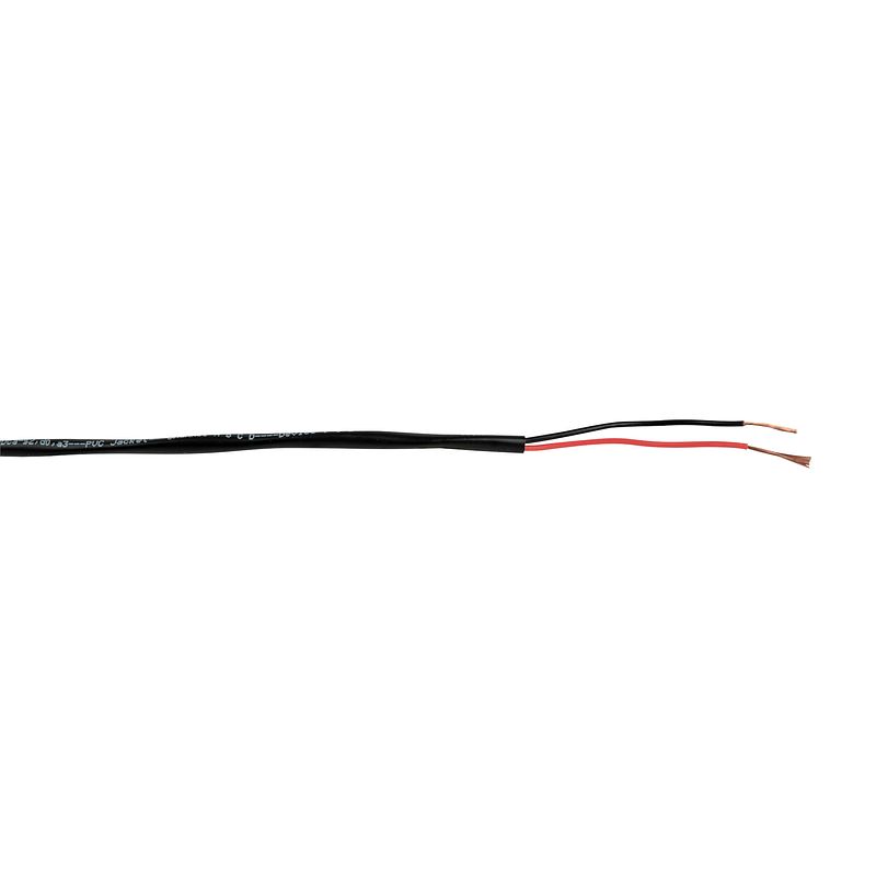 Foto van Dap spc-225 dca-s2-d0-a3 2 x 2.5 mm² cpr speakerkabel 300 meter zwart