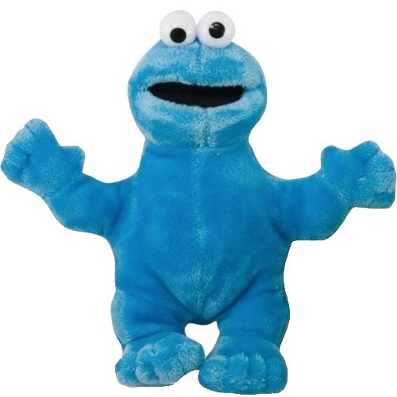 Foto van Sesamstraat pluche knuffel koekiemonster 21 cm