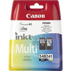 Foto van Canon pg-540 / cl-541 multipack zwart en kleur cartridge