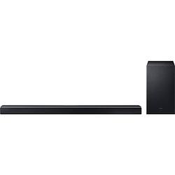 Foto van Samsung hw-q600a soundbar zwart dolby atmos, incl. draadloze subwoofer, bluetooth, usb