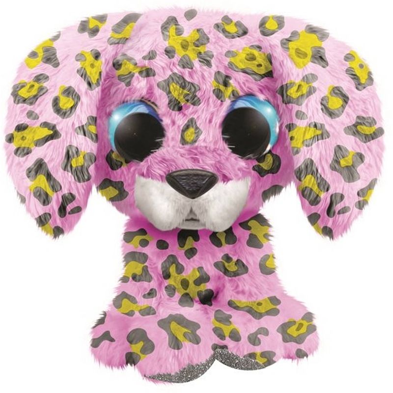 Foto van Lumo stars knuffel lumo dalmatian dog dotty roze 15 cm