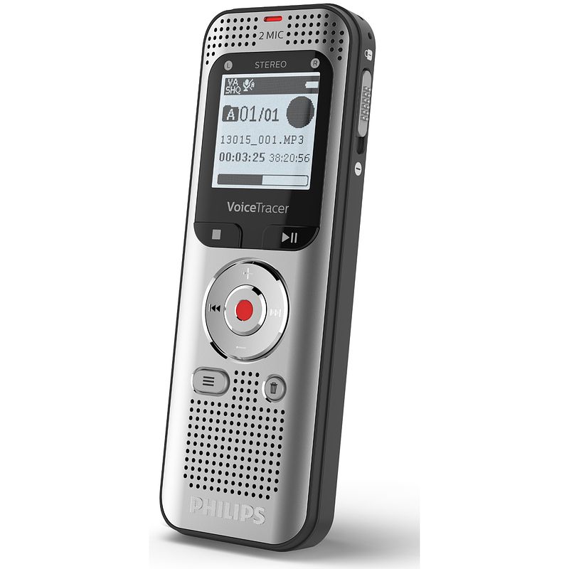 Foto van Philips dvt2050 voice tracer digitale audio-recorder