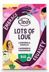 Foto van Cleo'ss lots of love lavender & chamomille bio