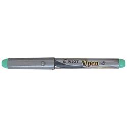 Foto van Pilot vulpen v-pen silver groen