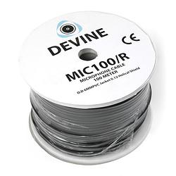 Foto van Devine mic100/r microfoon kabel per rol (100 meter)