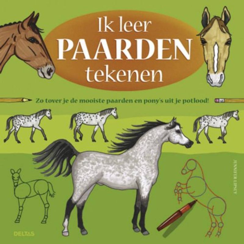 Foto van Ik leer paarden tekenen