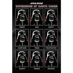 Foto van Pyramid star wars expressions of darth vader poster 61x91,5cm