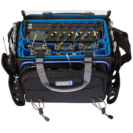 Foto van Orca bags or-34 audio mixer bag voor recorders 33 x 23 x 19 cm