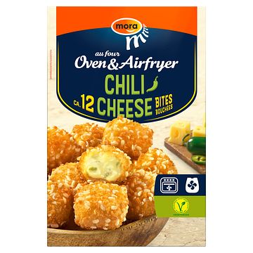 Foto van Mora oven & airfryer chili cheese bites 240g bij jumbo