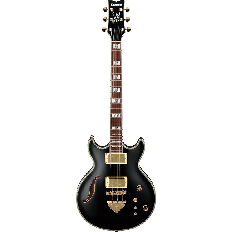 Foto van Ibanez ar520h black semi-akoestische gitaar