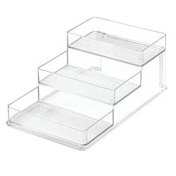 Foto van Idesign - kruiden organizer, 15.2 x 26.2 x 10.2 cm, kunststof, transparant - idesign linus