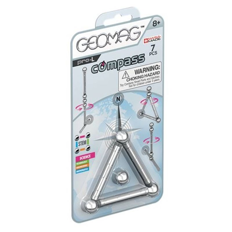 Foto van Geomag pro-l compas 7-delig zilver