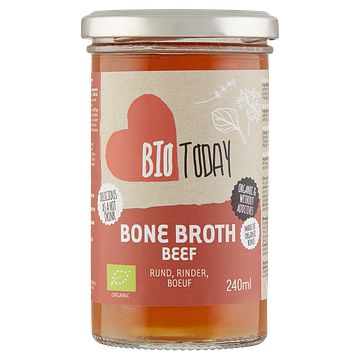 Foto van Biotoday bone broth rund 240ml bij jumbo