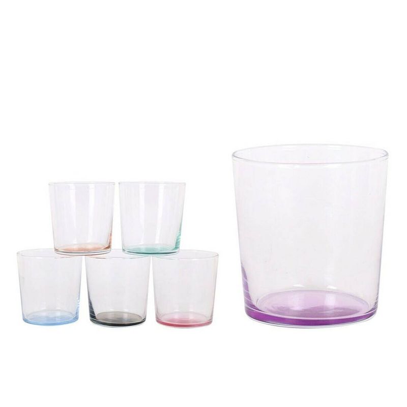 Foto van Glazenset lav multicolour 345 ml (6 stuks)