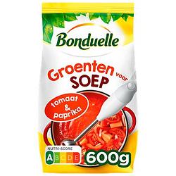 Foto van Bonduelle groenten voor soep tomaat & paprika 600g bij jumbo