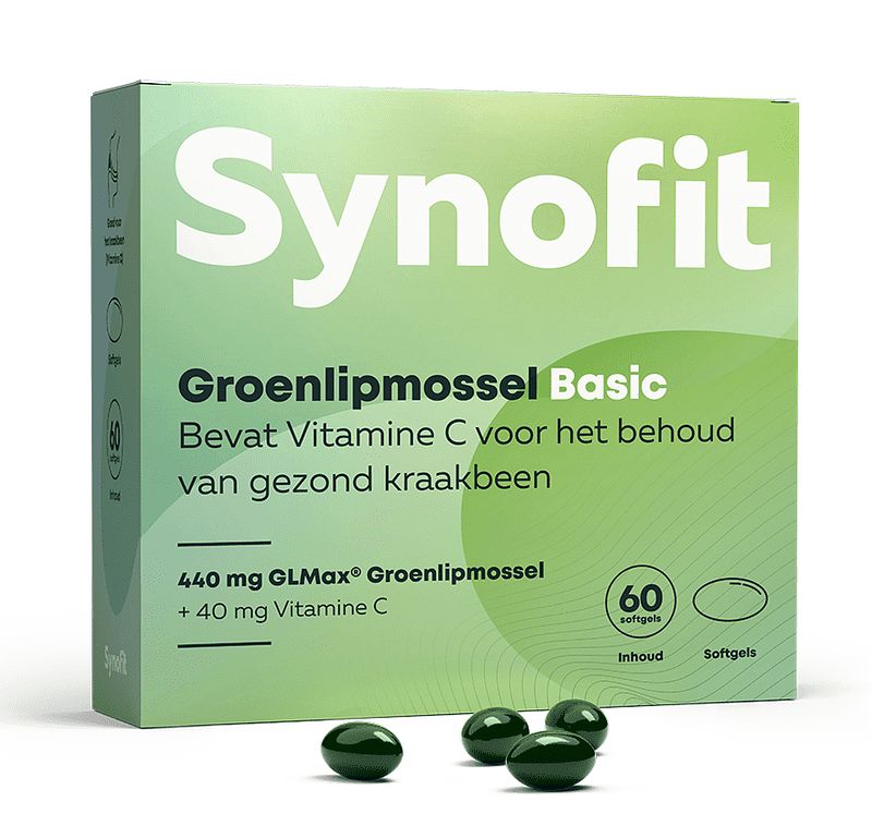 Foto van Synofit groenlipmossel basic softgels