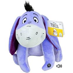 Foto van Disney pluche knuffel iejoor uit winnie de pooh - stof - 30 cm - bekende cartoon figuren - knuffeldier