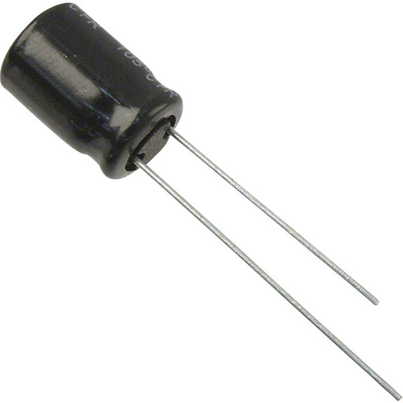 Foto van Panasonic eeu-fr1v181b elektrolytische condensator radiaal bedraad 5 mm 180 µf 35 v 20 % (ø) 8 mm 1 stuk(s)