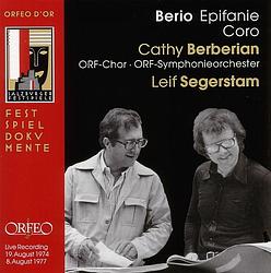 Foto van Berio: epifanie/coro - cd (4011790626123)