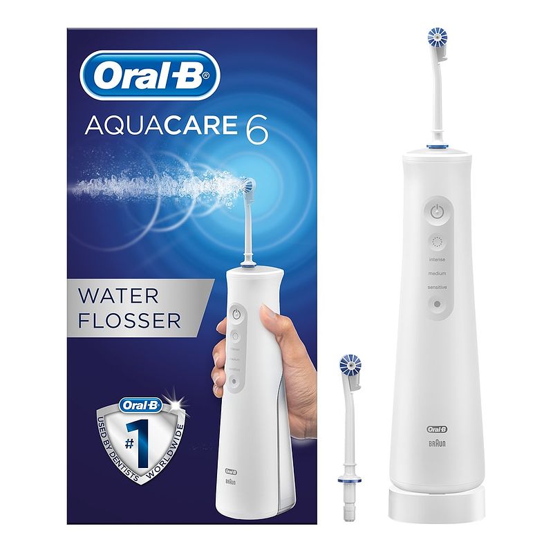 Foto van Oral b aquacare 6 monddouche wit