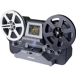 Foto van Reflecta super 8 normal 8 filmscanner 1440 x 1080 pixel super 8 films, dubbel 8 films, tv-uitgang, geheugenkaartlezer, display, digitaliseren zonder pc