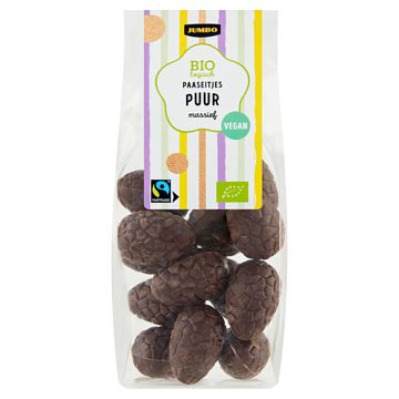 Foto van Jumbo biologisch puur paaseitjes 150g