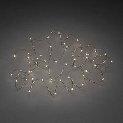 Foto van Konstsmide 6387-160 kerstboomverlichting druppel binnen energielabel: e (a - g) werkt op het lichtnet aantal lampen 100 led warmwit verlichte lengte: 9.9 m